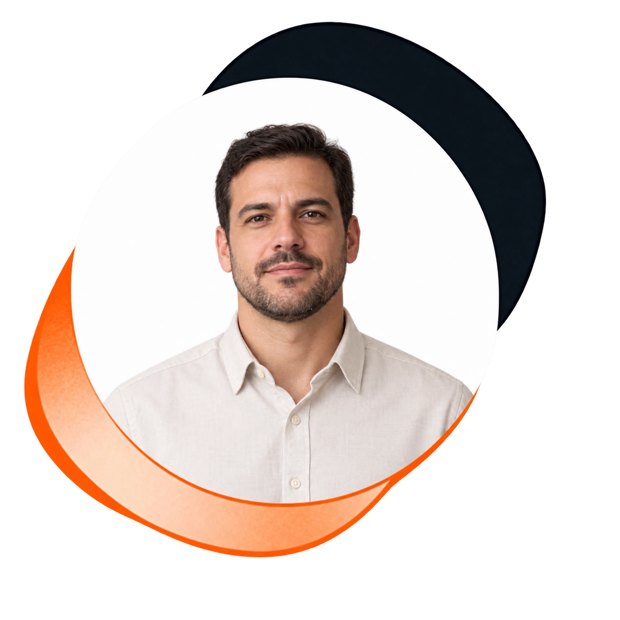 Profissional de uma equipe imobiliária.